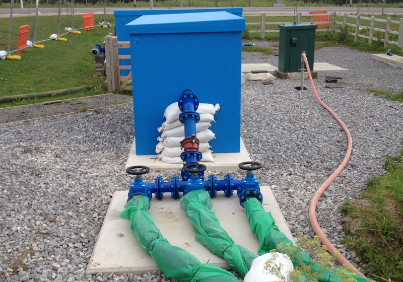 Private Water Supply Pipe For Private Landowner Luxton Engineering Civil Engineering in the